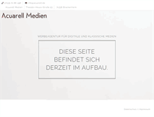 Tablet Screenshot of acuarell.de